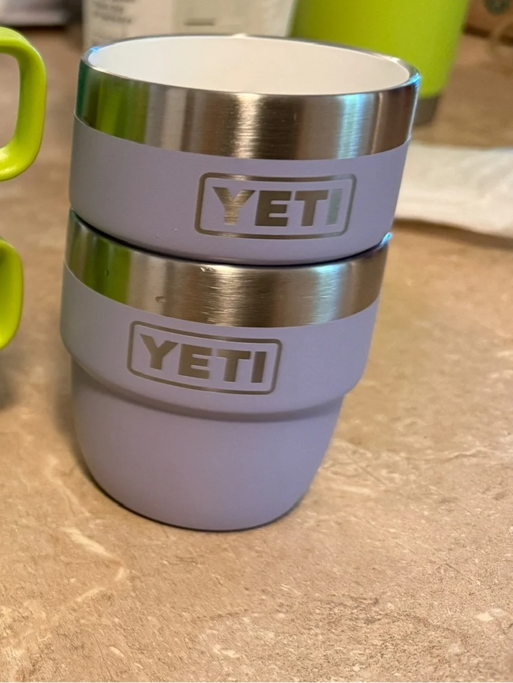 Yeti Cosmic Lilac 4oz Ceramic Lined Espresso cups (Pair)